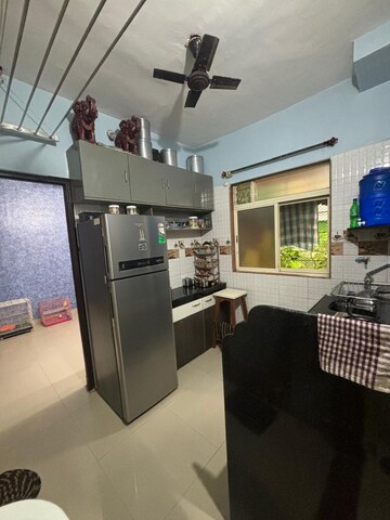 Master Bedroom in 1 BHK Apartment at Harihar Enclave CHS, Vasai East – for Sale