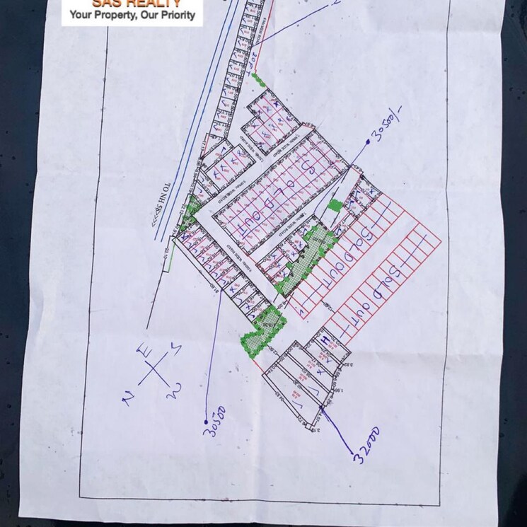 Map Location, kanha-greens  150 Sq.Yd. Plot In Modipuram Meerut 7828944