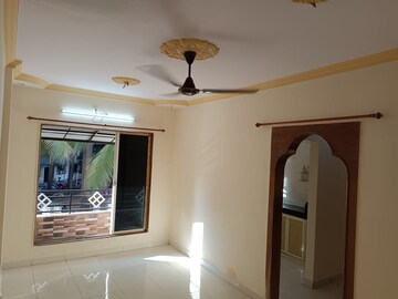 Living Room in 1 BHK Apartment at Janvi Palace, Mira Road – for Rent