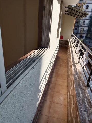 Balcony in 1 BHK Apartment at Janvi Palace, Mira Road – for Rent