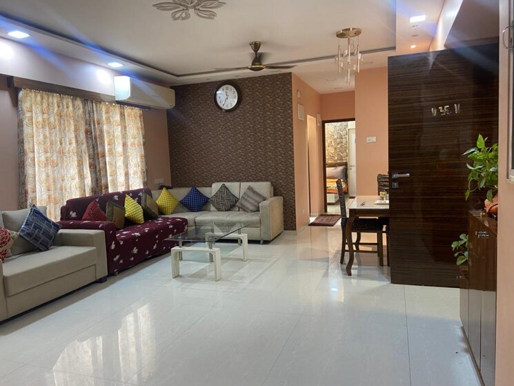 Living Room, vijay-orovia 3 Bedroom 1120 Sq.Ft. Apartment In Hiranandani Estate Thane 7828978