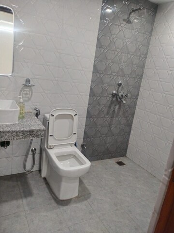 Bathroom in 2 BHK Apartment at RWA Residential Society Sector 46, Sector 46 – for Rent