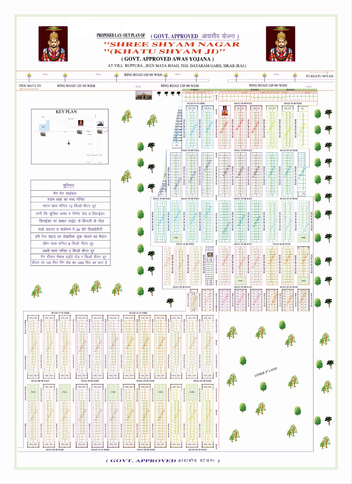 Plot For Resale in Khatushyamji Sikar  7830051