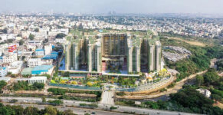 Exterior View, salarpuria-sattva-anugraha 2 Bedroom 1046 Sq.Ft. Apartment In Vijayanagar Bangalore 7830158