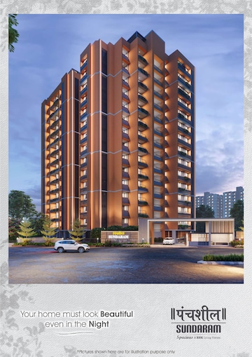 3 BHK Apartment For Resale in Panchshil Sundaram Mani Nagar Ahmedabad  7830421