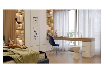 Living Room in 3 BHK Apartment at Sobha Neopolis, Panathur – for Sale