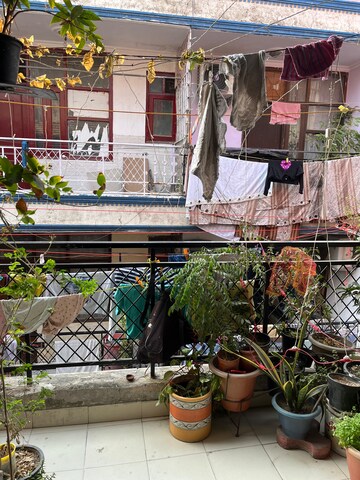 Building Lobby in 2 BHK Builder Floor at Khirki Extension – for Sale