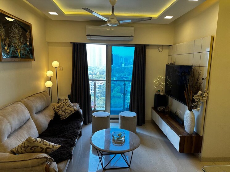 Living Room, siddhi-highland-haven 2 Bedroom 978 Sq.Ft. Apartment In Balkum Pada Thane 7831168