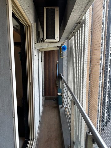 Balcony in 2 BHK Apartment at Siddhi Highland Haven, Balkum Pada – for Sale