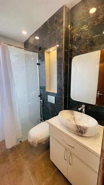Master Bedroom in 4 BHK Builder Floor at Ansal API Esencia, Sector 67 – for Sale