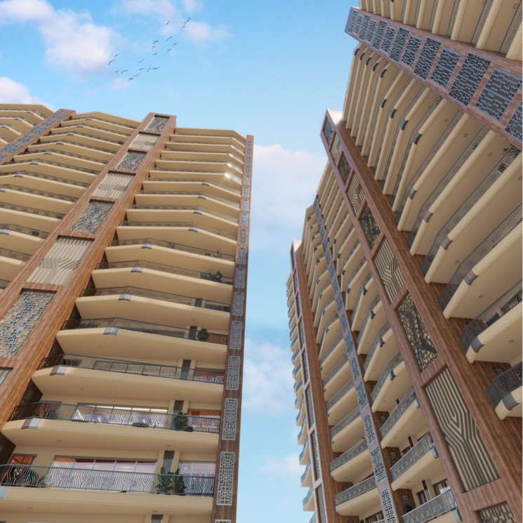 Exterior View, patiala road 3.5 Bedroom 2690 Sq.Ft. Apartment In Patiala Road Zirakpur 7831358