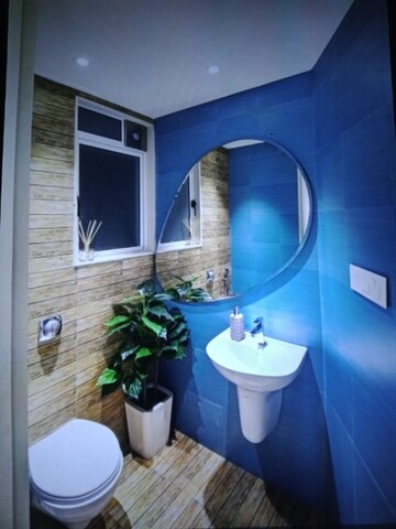 Bathroom in 1 BHK Apartment at Lodha Crown Kolshet, Kolshet Road – for Sale