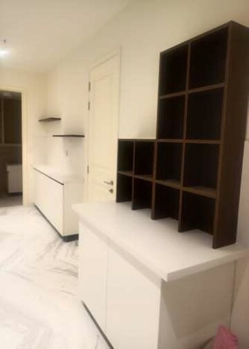 Bathroom in 3 BHK Apartment at Bhartiya Leela Residences, Thanisandra Main Road – for Rent