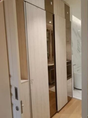 Building Lobby in 3 BHK Apartment at Bhartiya Leela Residences, Thanisandra Main Road – for Rent