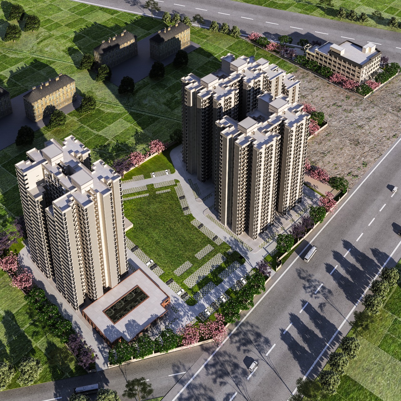 2 BHK Apartment For Resale in Pareena Hanu Residency Sector 68 Gurgaon  7831834