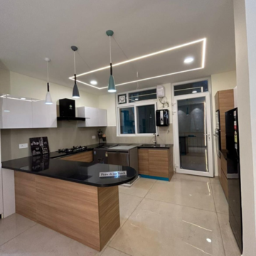 Living Room in 3.5 BHK Apartment at Maya Green Lotus Utsav, International Airport Road – for Sale
