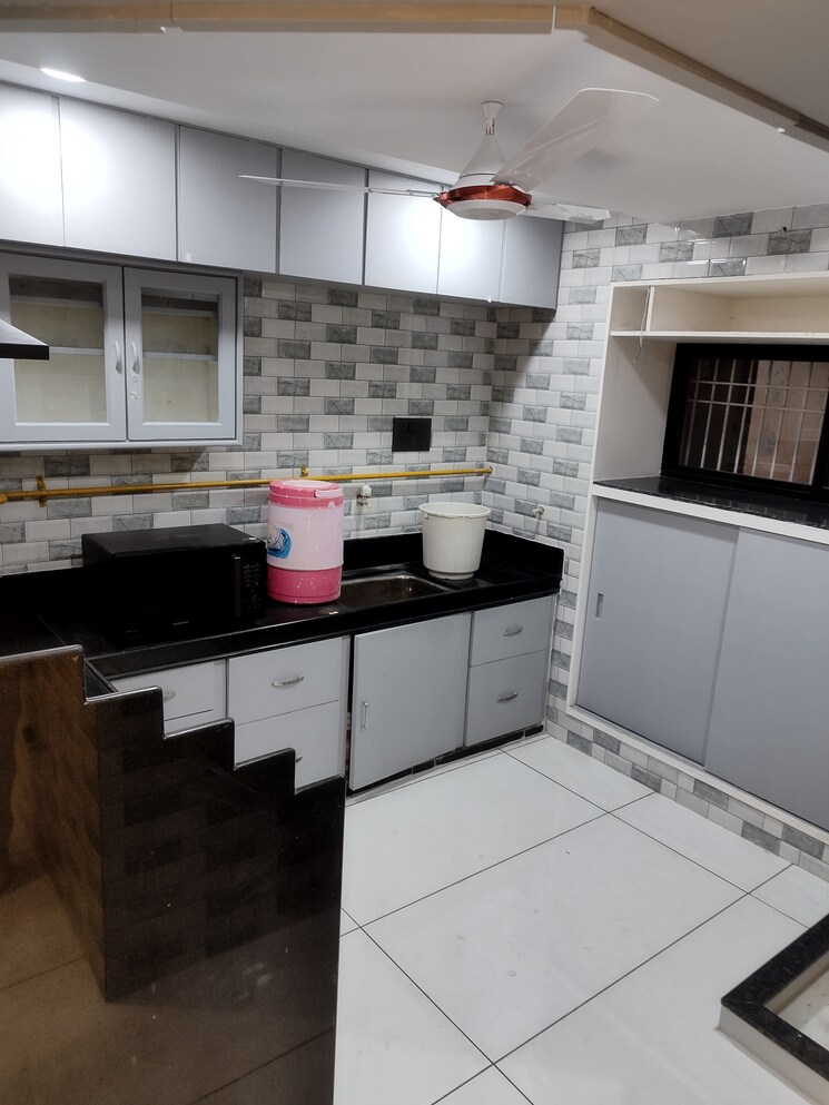 Kitchen, city light 4 Bedroom 1300 Sq.Ft. Apartment In City Light Surat 7832510