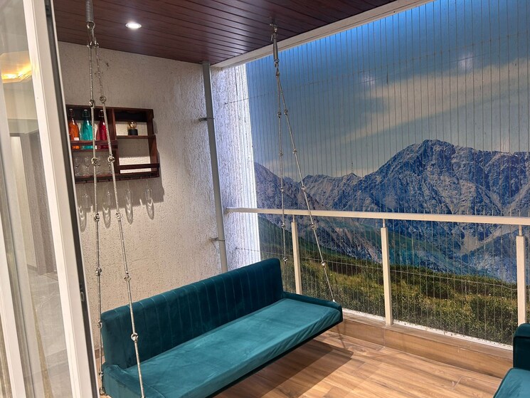 Balcony, jp-galaxy 3 Bedroom 1230 Sq.Ft. Apartment In Ambernath Thane 7832494