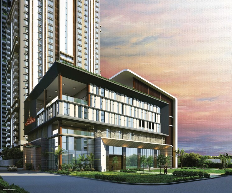 Exterior View, rajapushpa-infina 4 Bedroom 5725 Sq.Ft. Apartment In Manchirevula Hyderabad 7832551