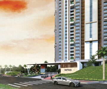 4 BHK Apartment – Exterior View View at Rajapushpa Infina, Manchirevula - for Sale