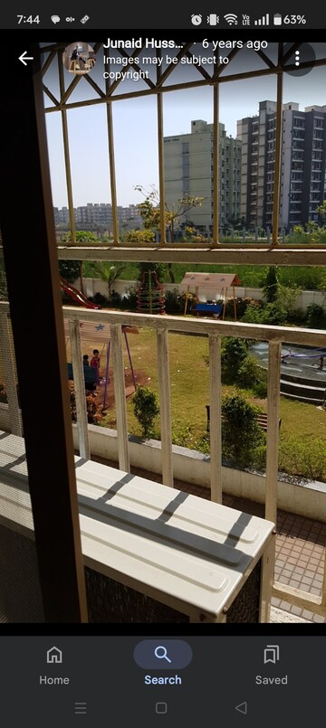Balcony in 2 BHK Apartment at Dange Complex III, Nalasopara West – for Sale