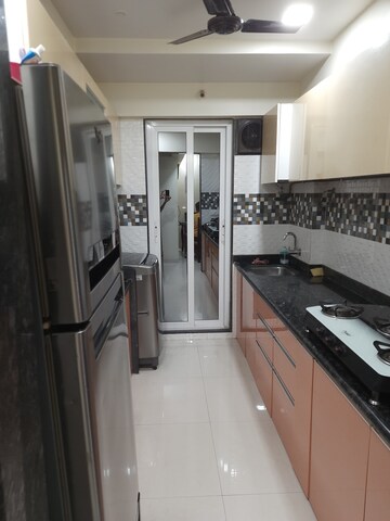 Kitchen in 3 BHK Apartment at Khanda Colony – for Sale