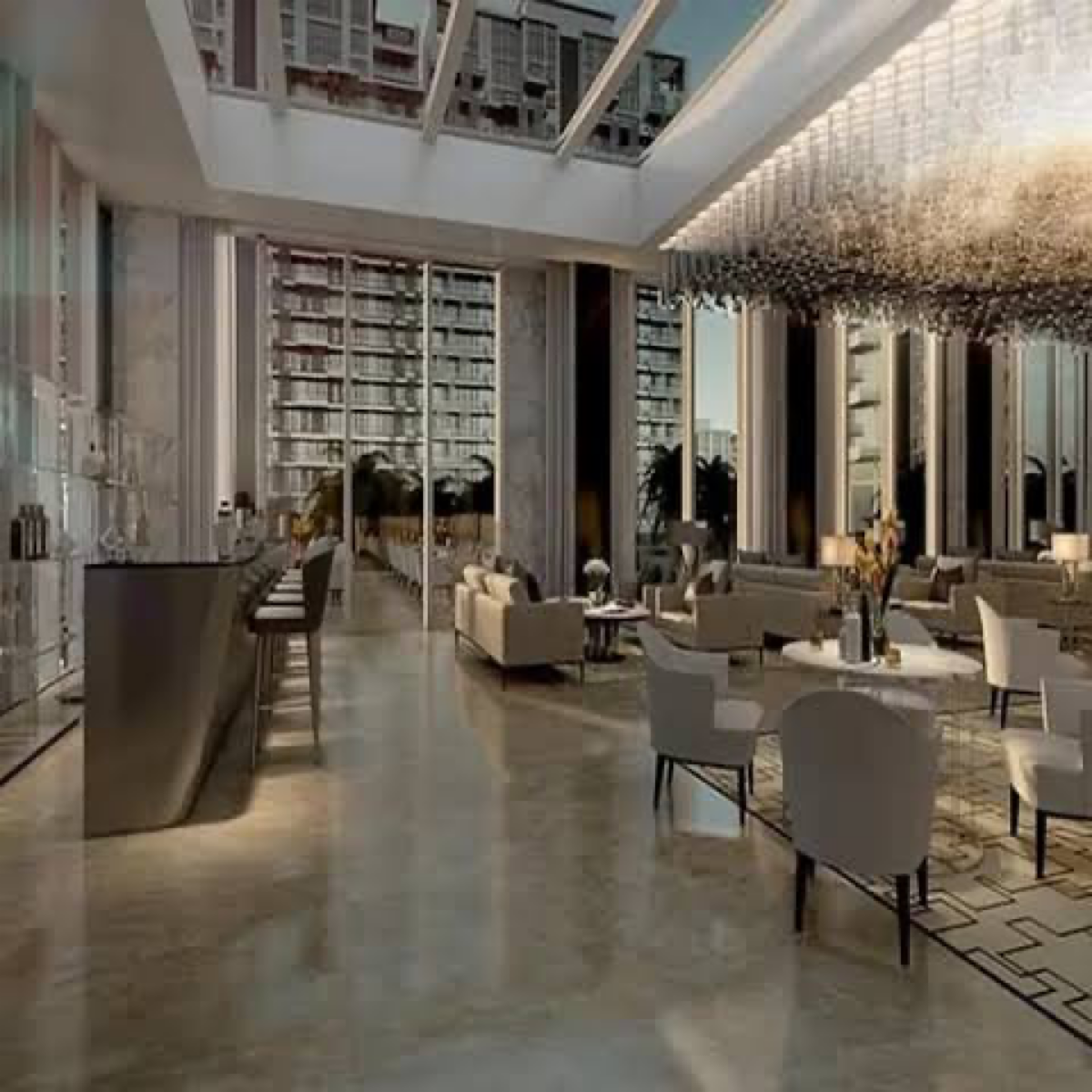4 BHK + Servant Room 6050 Sq.Ft. Apartment in M3M Trump Tower