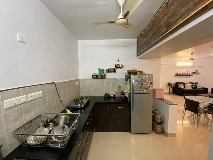 Kitchen, bramha-suncity 2 Bedroom 1235 Sq.Ft. Apartment In Wadgaon Sheri Pune 7833668