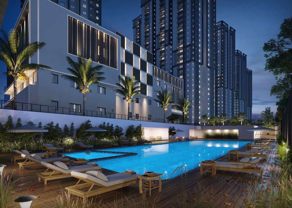 3 BHK + Pooja Room Apartment For Sale in Mahaveer Palm Grove