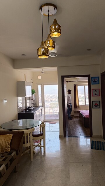 1 BHK Apartment For Rent in Sankalp Alexa Homes Tilawala Jaipur  7834020