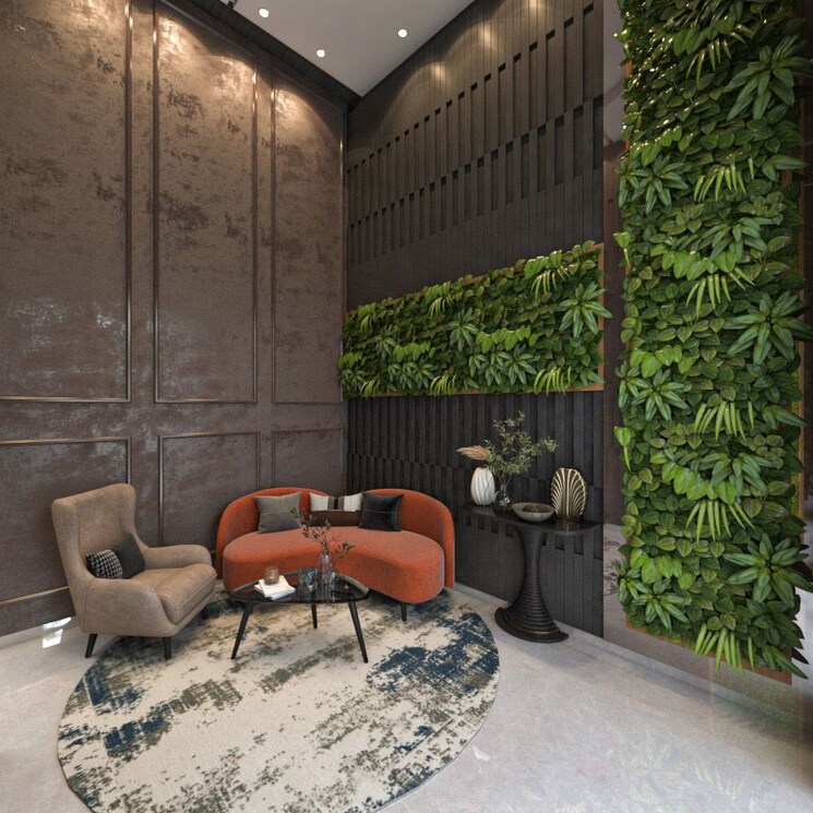 Living Room, naigaon east 1 Bedroom 433 Sq.Ft. Apartment In Naigaon East Palghar 7834537