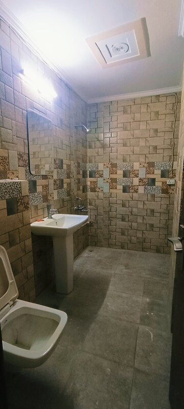 Bathroom in 3 BHK Builder Floor at Chattarpur – for Sale