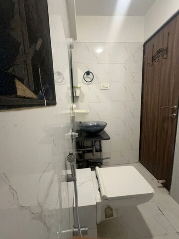 Bathroom in 3.5 BHK Apartment at Runwal Elegante, Andheri West – for Sale