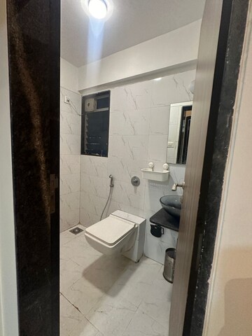Bathroom in 3.5 BHK Apartment at Runwal Elegante, Andheri West – for Sale
