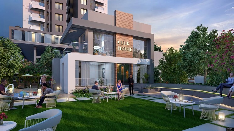 Garden, oree-cloud-51 3 Bedroom 1049 Sq.Ft. Apartment In Bavdhan Pune 7834888
