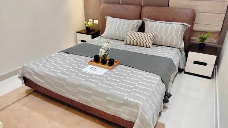 Bedroom, merlin-lakescape 3 Bedroom 902 Sq.Ft. Apartment In Rajarhat Kolkata 7835739