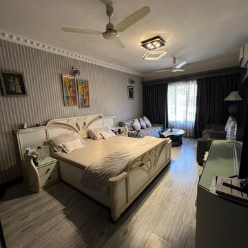 Bedroom in 4 BHK Builder Floor at Adani Group Western Heights, Bhudargarh Colony – for Rent