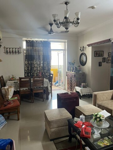 Living Room in 3 BHK Apartment at Supertech Livingston, Sain Vihar – for Sale