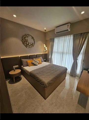 Living Room in 1 BHK Apartment at Saar Heritage Castle, Taloja – for Sale