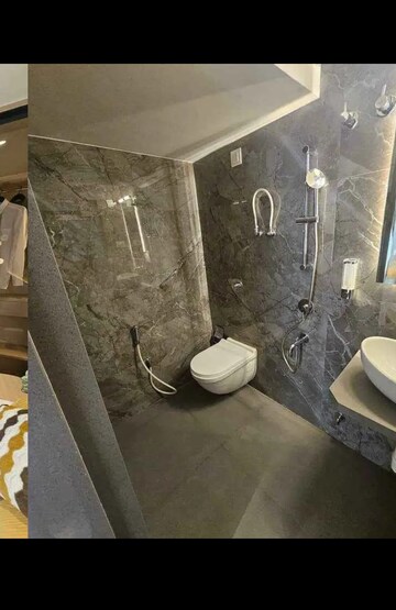 Bathroom in 1 BHK Apartment at Saar Heritage Castle, Taloja – for Sale