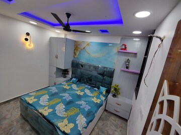 Bedroom in 1 BHK Builder Floor at Dlf Ankur Vihar – for Sale