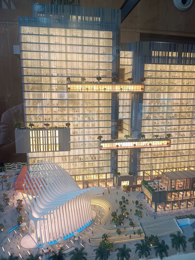 Exterior View, gygy-mentis Commercial Office Space in IT/SEZ 1000 Sq.Ft. In Sector 140 Noida Noida 7836563