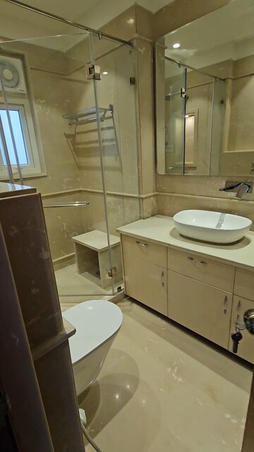 Bathroom in 3 BHK Builder Floor at New Rajinder Nagar – for Sale