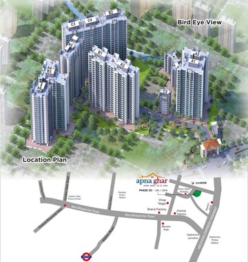 1 BHK Apartment For Resale in Seven Eleven Apna Ghar Phase III Mira Road Thane  7836982