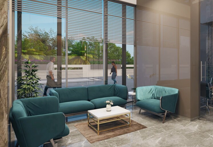 Living Room, eka-elitas 3 Bedroom 1249 Sq.Ft. Apartment In Kothrud Pune 7837650