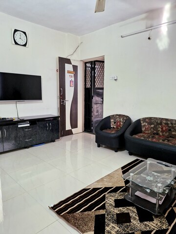 Living Room in 1 BHK Apartment at Nilesh Prestige, Hadapsar – for Sale