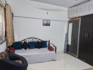 Master Bedroom in 1 BHK Apartment at Nilesh Prestige, Hadapsar – for Sale