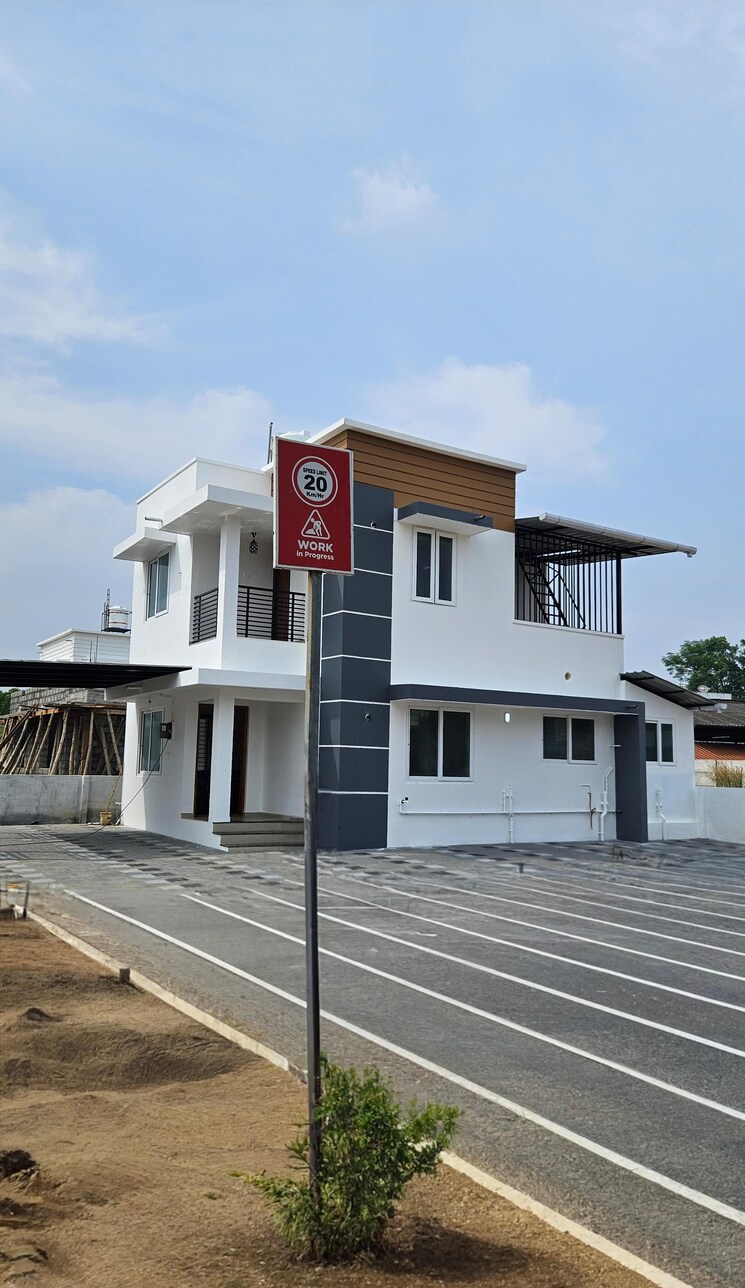 Exterior View, akathethara 3 Bedroom 1200 Sq.Ft. Villa In Akathethara Palakkad 7837875