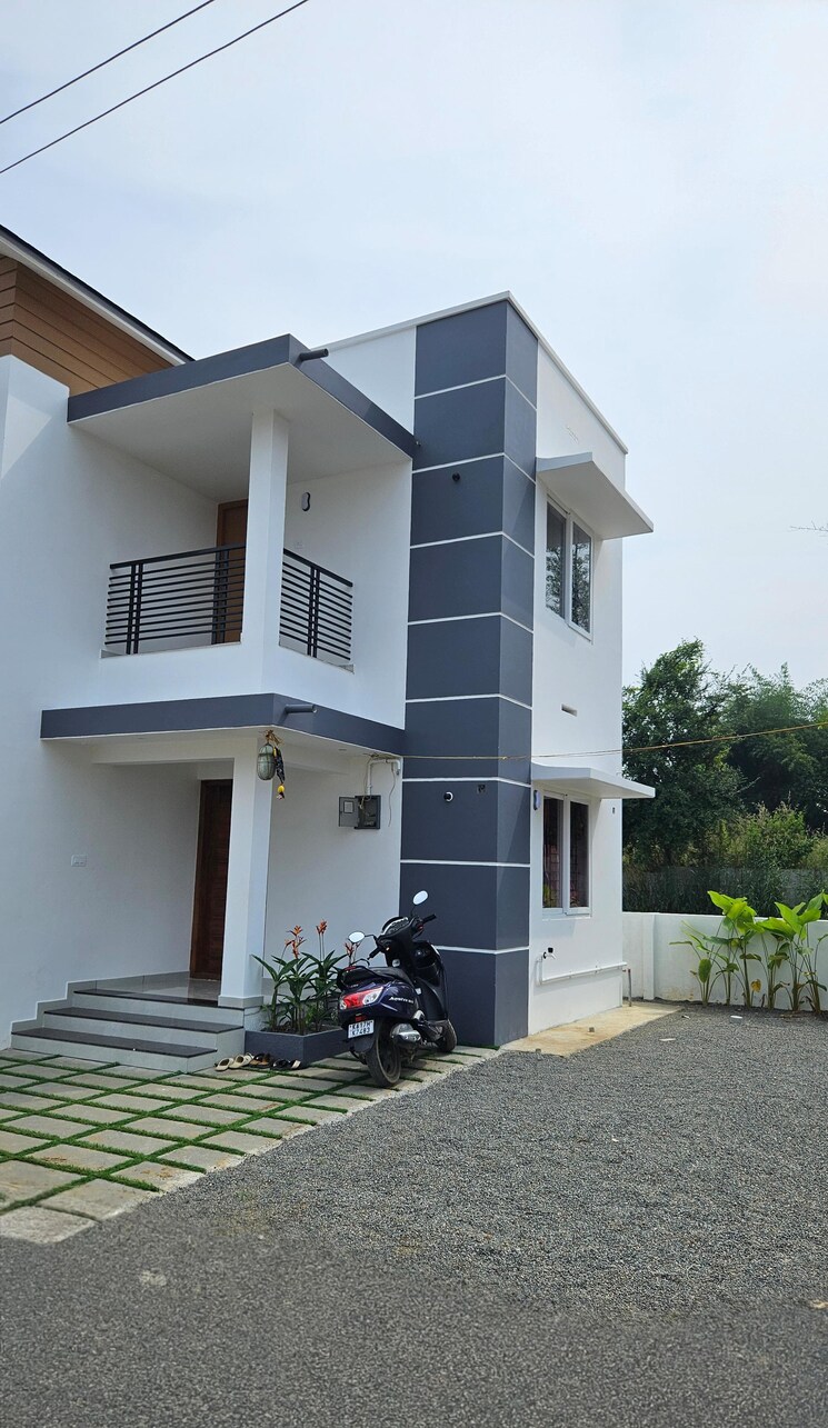 Exterior View, akathethara 3 Bedroom 1200 Sq.Ft. Villa In Akathethara Palakkad 7837875