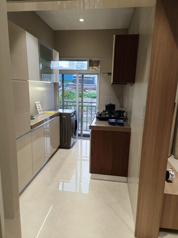 Kitchen in 1 BHK Apartment at Navkar Tower Part 1, Naigaon East – for Sale